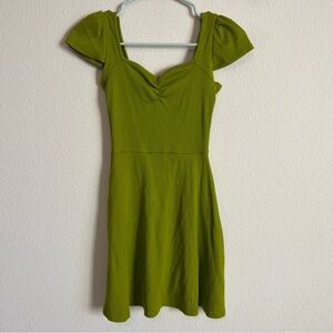 Wild Fable Green Short Sleeve Skater Dress